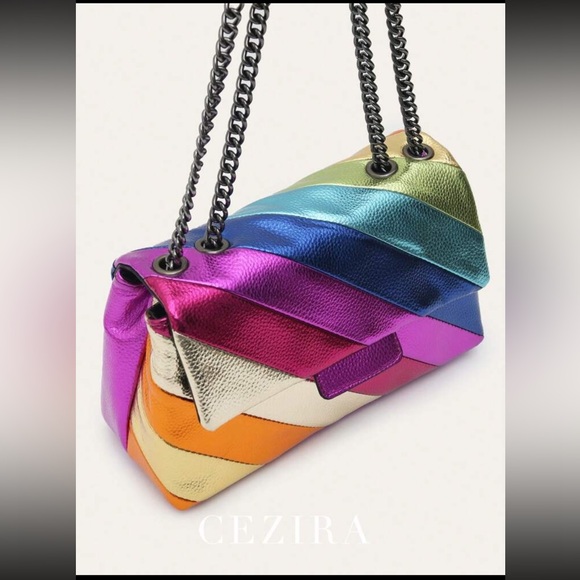 CEZIRA Fashion Funky Metallic Rainbow - Picture 5 of 7